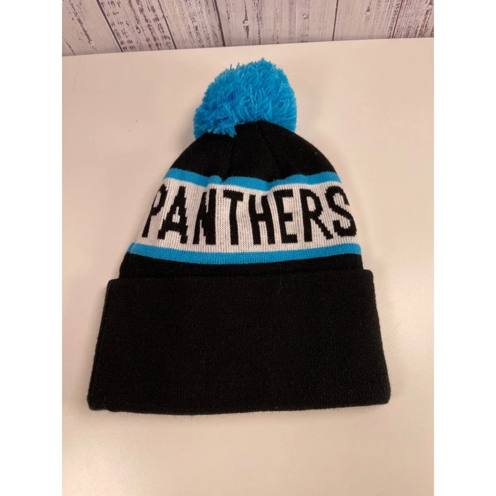 NFL Carolina Panthers Margin Knit Beanie Hat